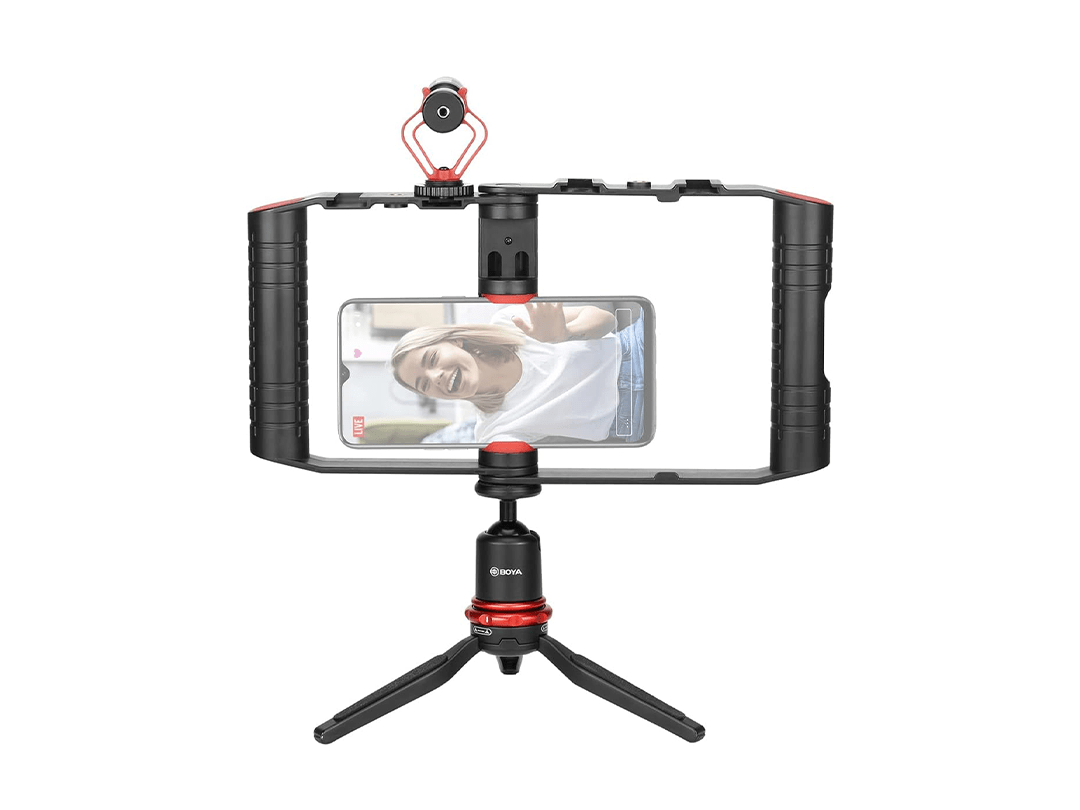 BOYA BY-VG380 Multifunctional Smartphone Video Kit in Qatar BOYA BY-VG380 Multifunctional Smartphone Video Kit in Qatar